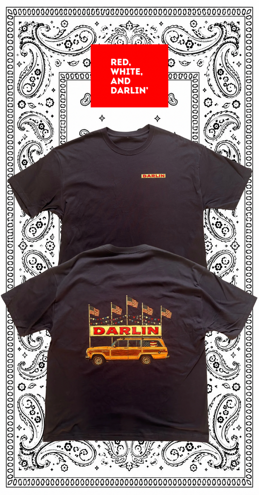 Red, White, and Darlin Tee