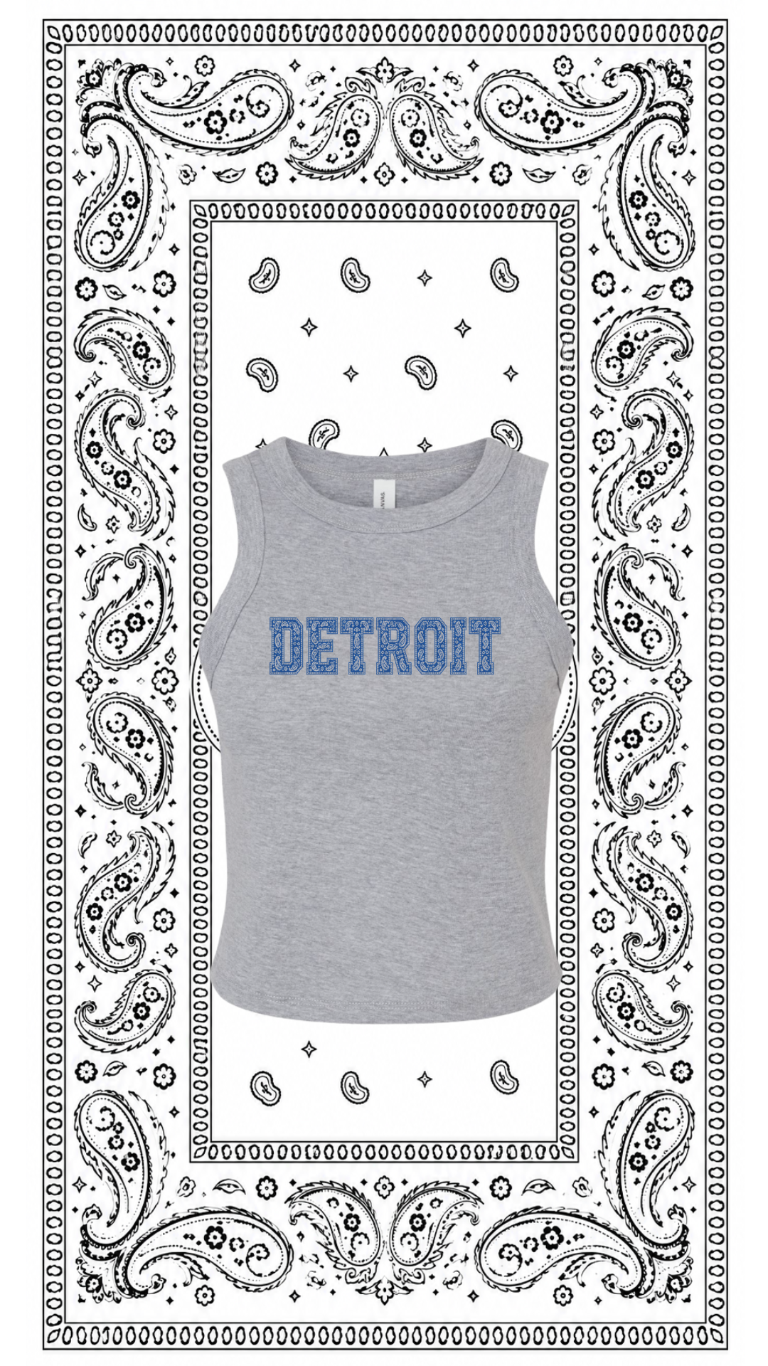 Detroit Bandana Tank